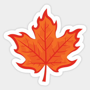 Shades of Autumn Sticker